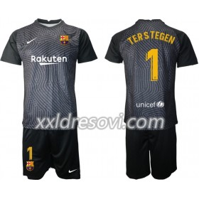 FC Barcelona Golmanski TER Stegen 1 Dječji Komplet dresovi za nogomet 2020-2021 M004 (+ kratke hlače)